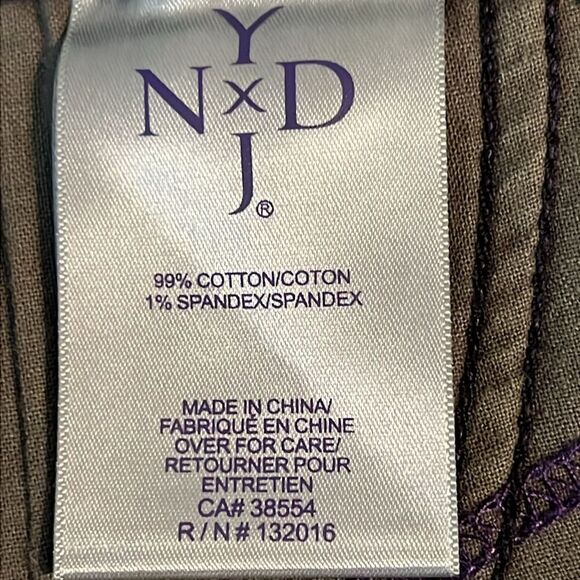 NYDJ Dark Wash High Rise Straight Leg Jeans Size 12 NWT‎ - Picture 12 of 13